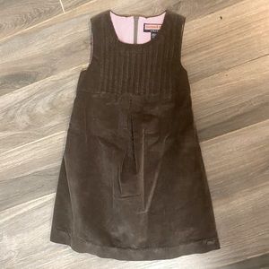 Vineyard Vines Dark Brown Kids Casual Dress